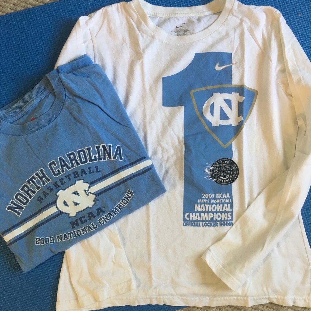 2009 UNC basketball national championship tees